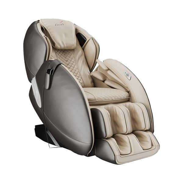 Массажное кресло Casada AlphaSonic 2 Cream Brown Кремово-Коричневое б/у