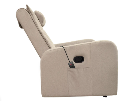 Массажное кресло реклайнер с механическим приводом FUJIMO COMFORT CHAIR F3005 FMF Ваниль (Sakura 4)