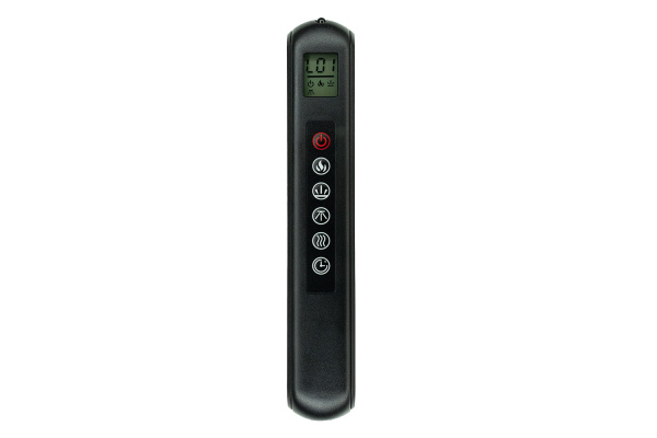 Линейный биокамин Mercury 74 LED RF