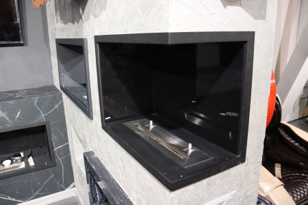 Угловой встраиваемый биокамин Firezo L'angolo Sinistro 1800